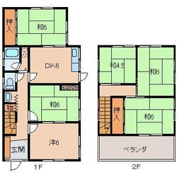 一戸建12587の物件間取画像